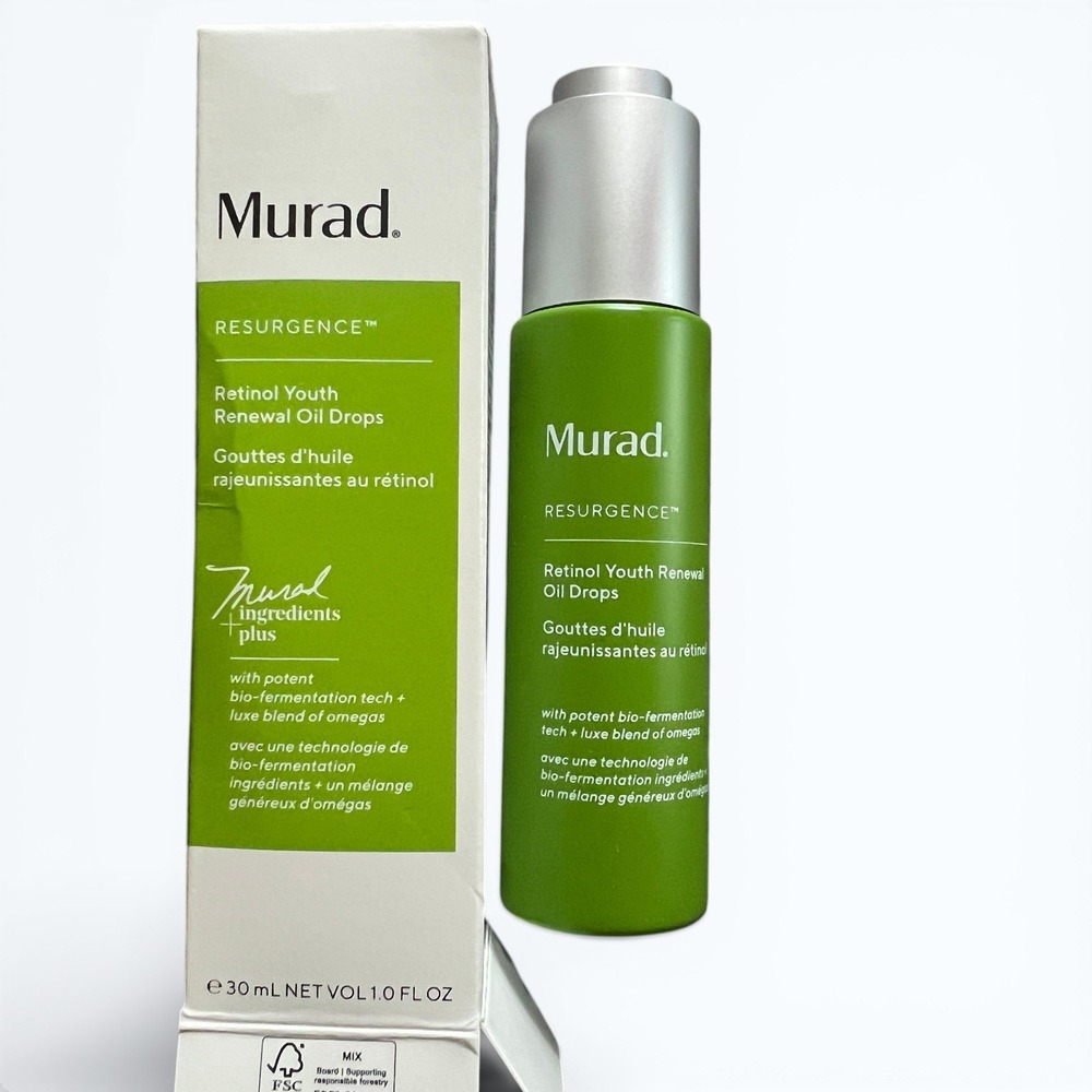 Murad Resurgence Retinol Youth Renewal Oil Drops 1.0 oz‎ 30mL Anti Aging Serum